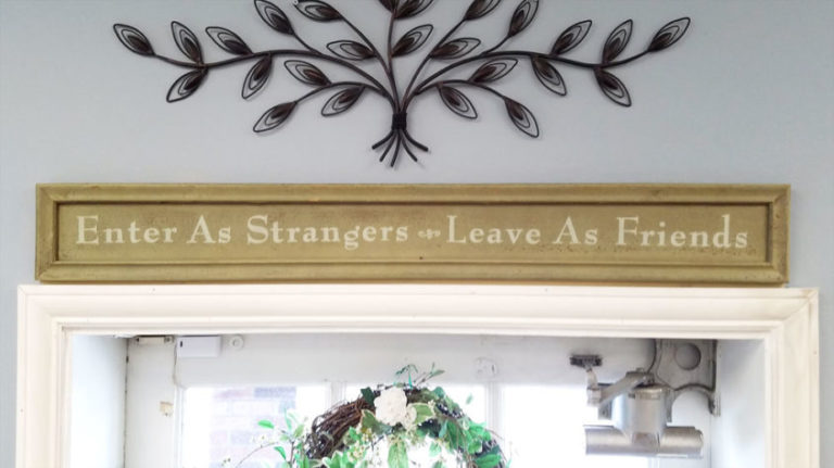 Enter As Strangers – Leave As Friends