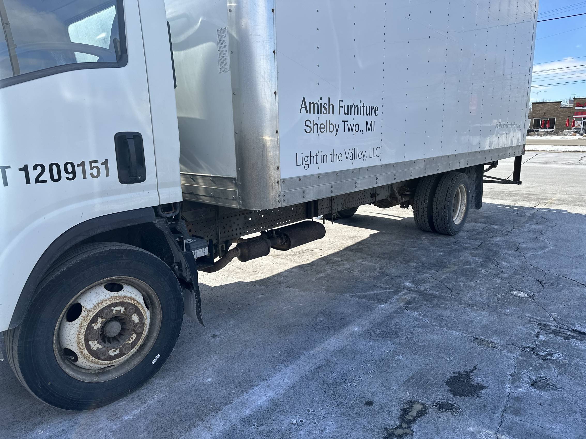 Amish Furniture Truck