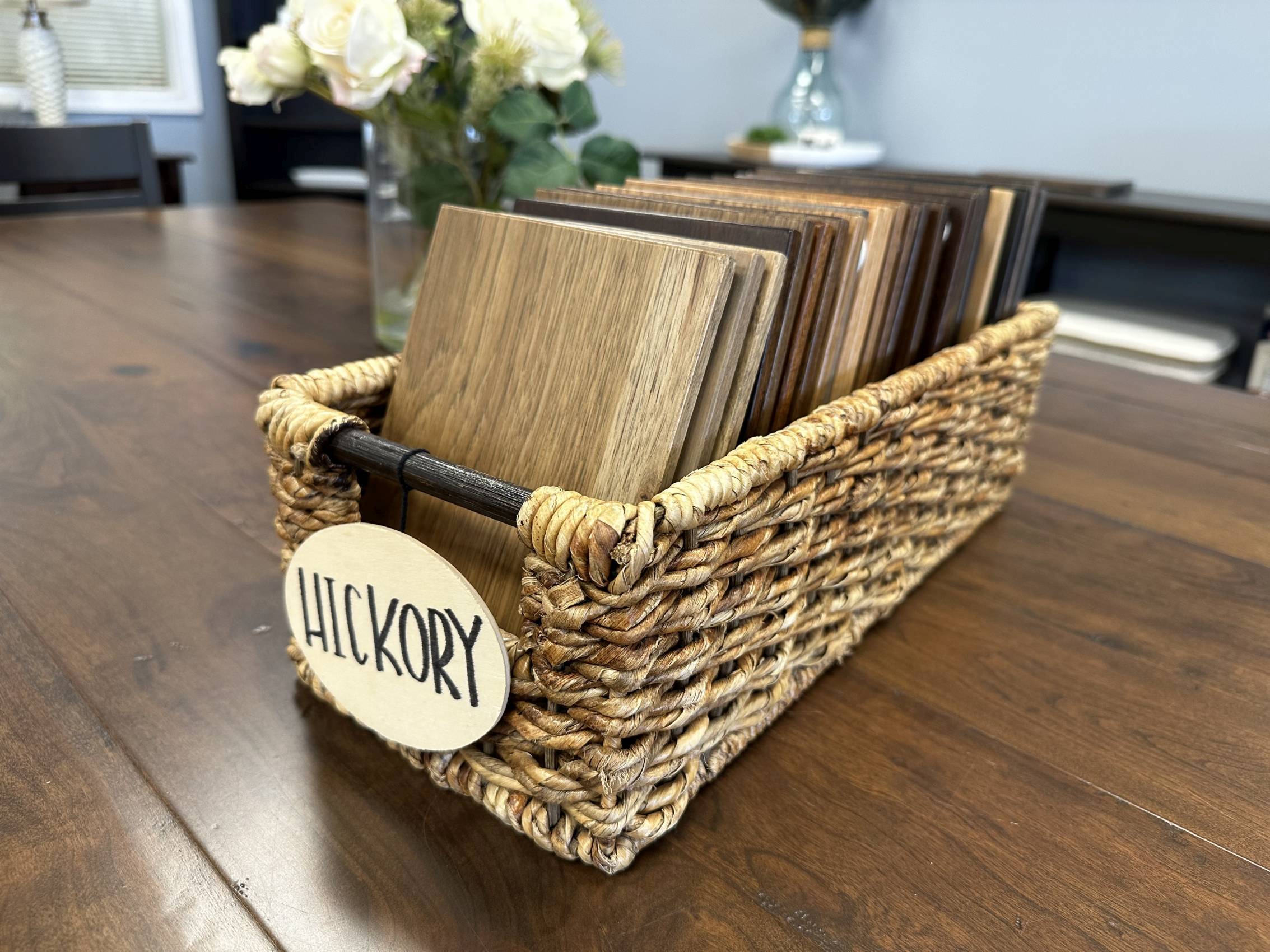 Hickory Sample Basket