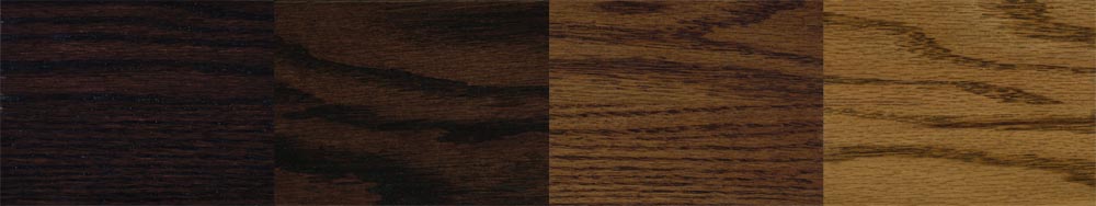 Samples of Oak wood